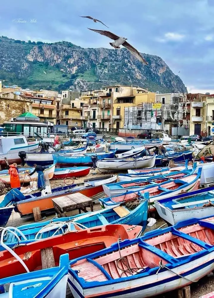 Scorcio del mare ad Aspra